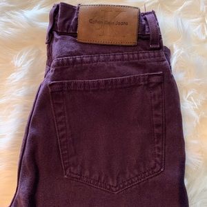 Purple Calvin Klein Vintage Jeans